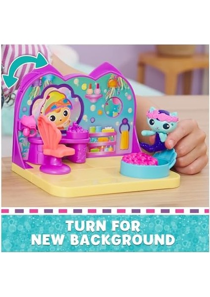 Dollhouse Room Oyun Seti, Deniz Kedicikleri, Mobilya Parçaları ve Aksesuarlar ile Spa Odası, 3 Yaş ve Üzeri fiyatları
