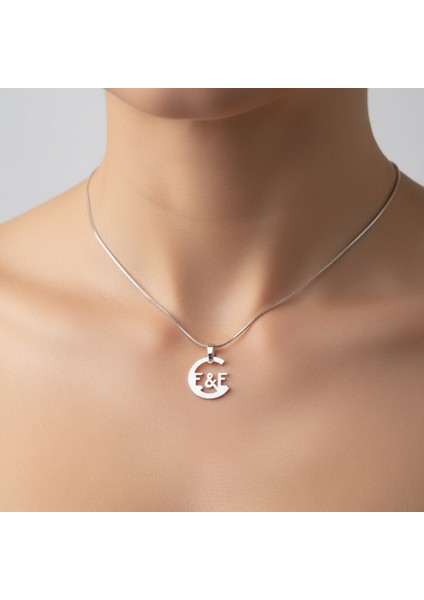 925 Ayar gümüş kolye E&F SM11145 fırsatları