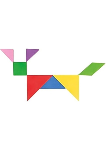 Manyetik Tangram, Çok Renkli modelleri
