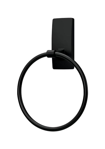 El Havlusu Tutacağı, Mat Siyah, Suya Dayanıklı Şeritli, Paslanmaya Dayanıklı Düzenleyici, 2,3 Kg'a Kadar Tutar fiyatları