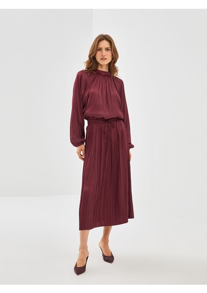 Yeni Sezon Beli Lastikli Kadın Etek