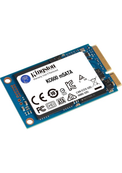 KC600 Msata 256 GB Ssd, SKC600MS/256G, 550MB/S - 500MB/S Okuma - Yazma