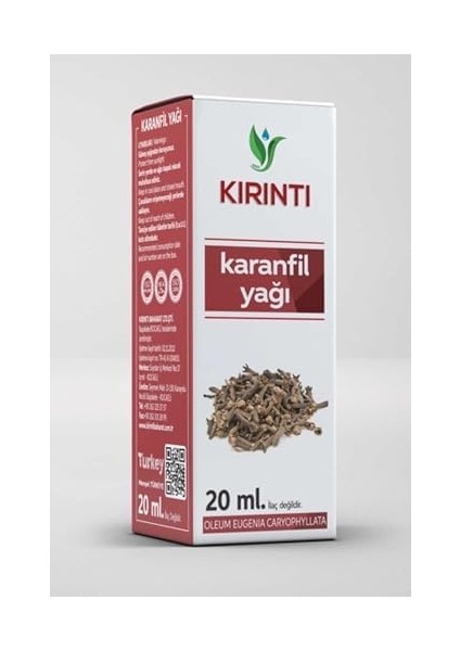 Kırıntı 2000 Kırıntı Karanfil Yağı 20 ml