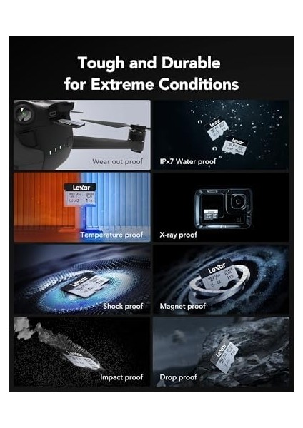 1tb Silver Plus 205MB 4K V30 Uhsı Micro Sd Hafıza Kartı fiyatları