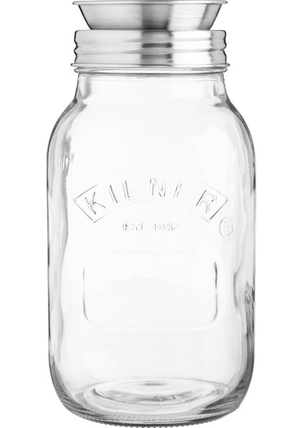 Create & Spiral Kesici – Lezzetli Meyve ve Sebze Spiralleri/spagetti Üretimi Için, Saklama Kavanozu Dahil, 1 Litre, 21,3 x 10 x 24,5 cm