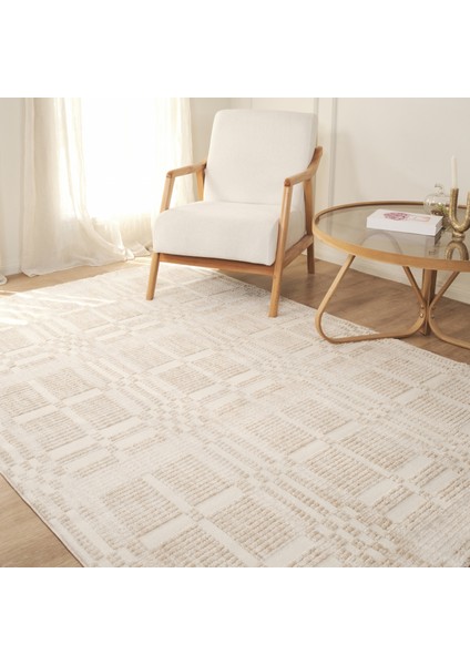 7/24 Iskandinav Velar Bej 100X200 cm