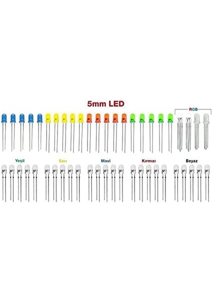Süper LED Paketi - 118 Parça modelleri