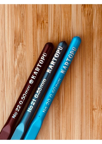 Plastik Saplı Oya ve Dantel El Örgü Tığ No:20, 21, 22. 3'lü Set. fırsatları