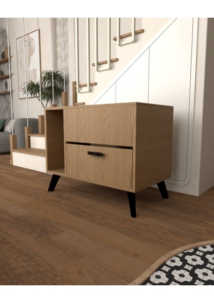 Kedi Tuvalet Dolabı | Gizli Girişli %100 Mdf fırsatları