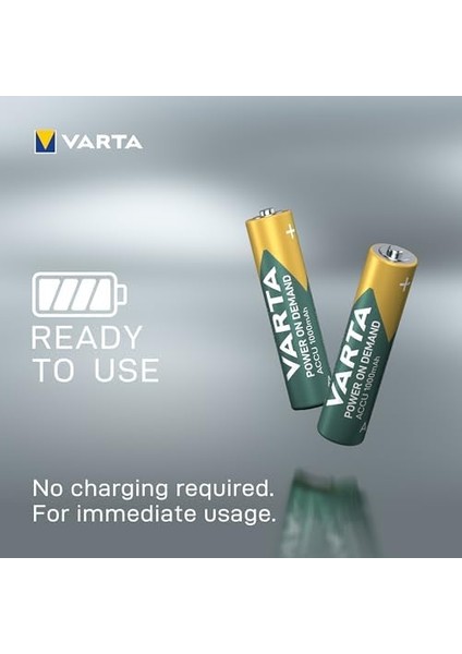 Varta Power On Demand Rech.aaa 1000MAH 2x8 Foil modelleri
