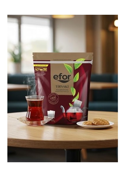 Efor Tiryaki Jumbo Demlik Poşet Siyah Çay 25X40 G