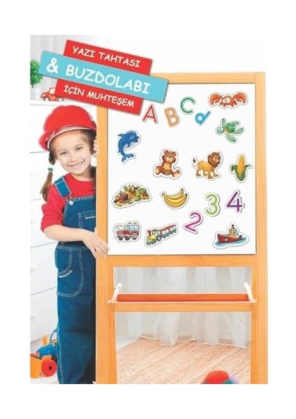 30 Parça Hayvanlar ve 26 Parça Sebze Meyveler Eğitici Set Magnet modelleri