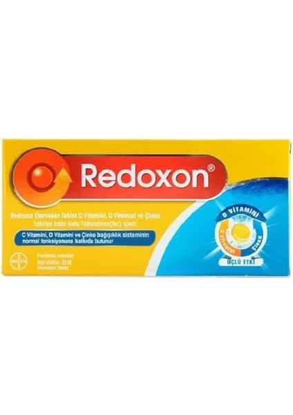 Redoxon Üçlü Etki 30 Efervesan Tablet fiyatları
