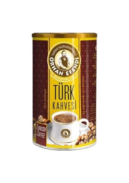 Altıncezve Orhan Efendi Türk Kahvesi Teneke 250 gr