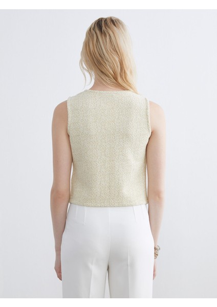 Yeni Sezon V Yaka Ekose Kadın Yelek fırsatları