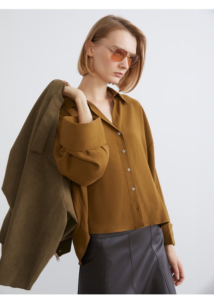 Yeni Sezon Oversize Kadın Gömlek