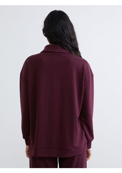 Yeni Sezon L.a. Athletic Nakışlı Kadın Kalın Sweatshirt Tunik fırsatları