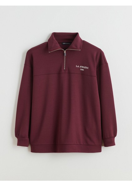 Yeni Sezon L.a. Athletic Nakışlı Kadın Kalın Sweatshirt Tunik indirimleri