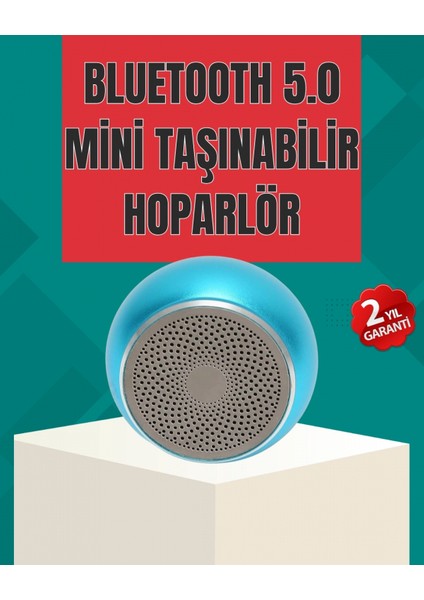 Taşınabilir Bluetooth Hoparlör | Eller Serbest Arama Özellikli