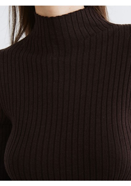 Yeni Sezon Yarım Balıkçı Yaka Kadın Triko Kazak modelleri