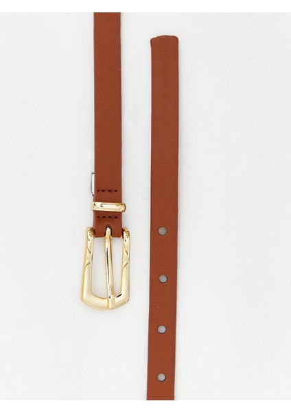 Yeni Sezon Deri Görünümlü Kadın Kemer 2'li modelleri