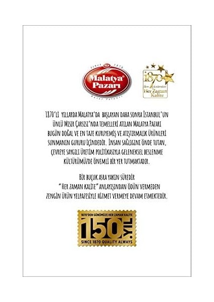 Malatya Pazarı Günkurusu Karışık Kuruyemiş 500 gr