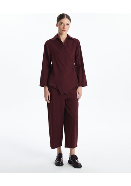 Yeni Sezon Kruvaze Yaka Gofre Oversize Kadın Kimono fiyatları