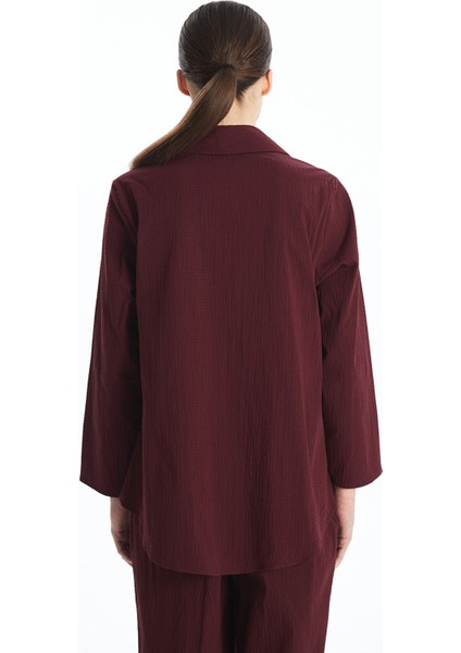 Yeni Sezon Kruvaze Yaka Gofre Oversize Kadın Kimono fırsatları