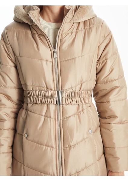 Yeni Sezon Kapüşonlu Kadın Şişme Mont indirimleri