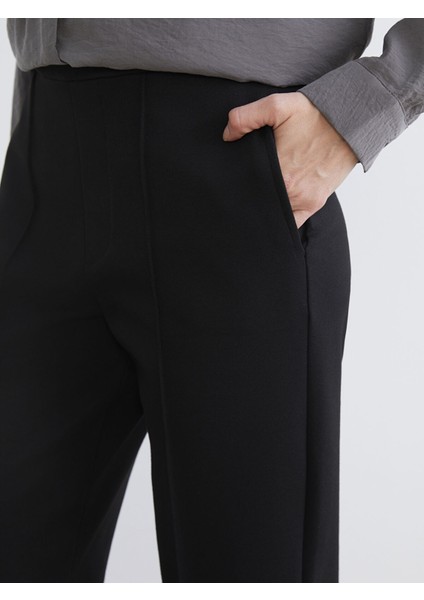 Yeni Sezon Dar Fit Geniş Paça Kadın Pantolon modelleri