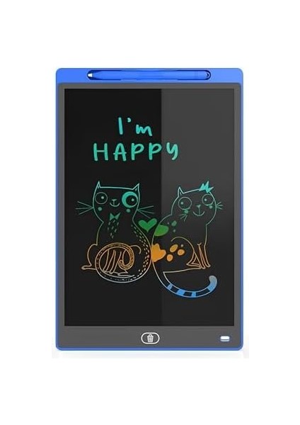10 Inç Renkli LCD Yazı Tableti — Çocuklar Için Eğitici Çizim Tableti, Kalemli Silinebilir Ekran, Kağıt Tasarruflu Taşınabilir Not Defteri (3+ Yaş) fiyatları