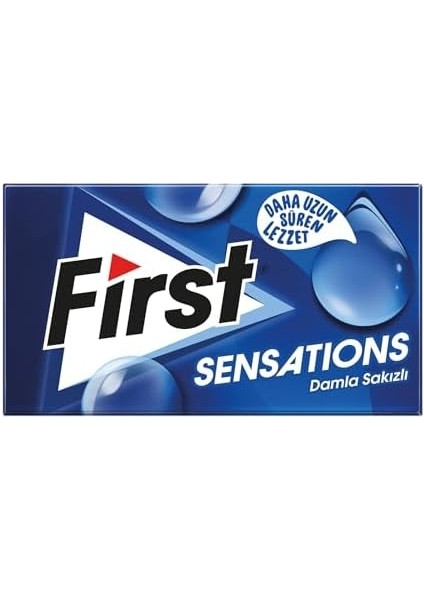 First Sensations Damla Sakızı Aromalı Sakız 27 gr - 240 Adet