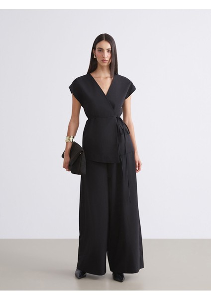 Yeni Sezon Kruvaze Yaka Kadın Klasik Yelek fiyatları