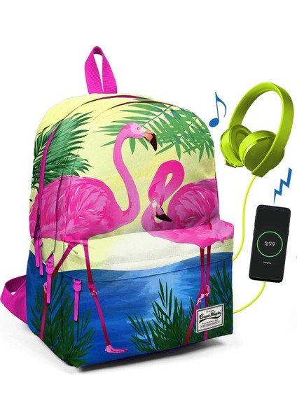 Sırt Çanta (Usb ve Aux Soketli)