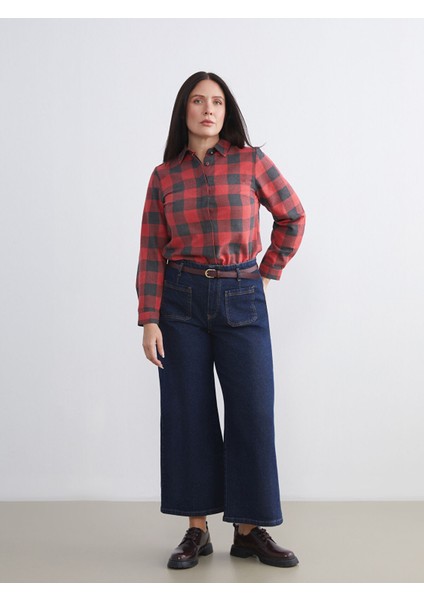 Yeni Sezon Büyük Beden Ekose Kadın Oduncu Gömlek fiyatları