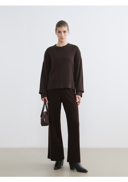 Yeni Sezon Bisiklet Yaka Kadın Triko Kazak fiyatları