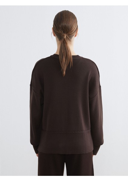 Yeni Sezon Bisiklet Yaka Kadın Triko Kazak fırsatları