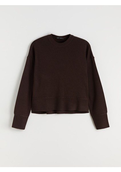 Yeni Sezon Bisiklet Yaka Kadın Triko Kazak indirimleri