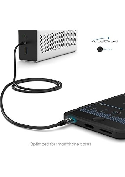 – Aux Kablosu, 3,5mm Jak Kablosu – 1,5m – Kırılmaya Dayanıklı Metal Fişler – 0,3-10M Arasında Mevcut (Ses/kulaklık Kablosu/aux Kablo, Pc/dizüstü Bilgisayar, Araba ve Hifi, Siyah) fiyatları