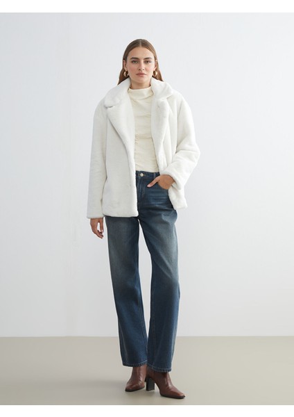 Yeni Sezon Ceket Yaka Kadın Pelüş Mont fiyatları