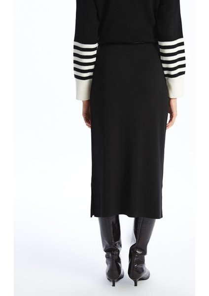 Yeni Sezon Beli Lastikli Kadın Triko Etek fırsatları