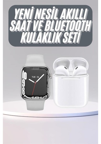 Akıllı Saat Kulaklık Hediyeli Uyku ve Sağlık Takibi Yapabilen Uzun Ömürlü - ?05?80E3-6G9505 fiyatları