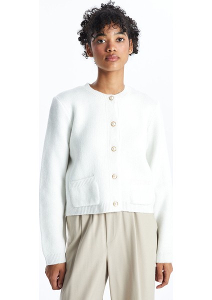 Yeni Sezon Bisiklet Yaka Kadın Triko Hırka