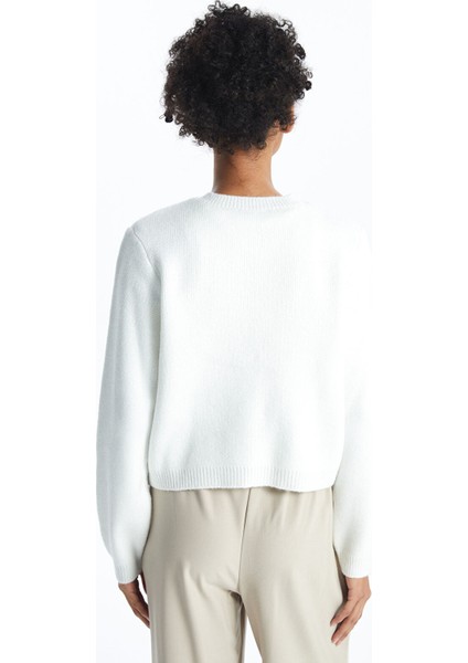 Yeni Sezon Bisiklet Yaka Kadın Triko Hırka fırsatları