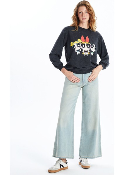 Yeni Sezon Wideleg Kadın Jean Pantolon