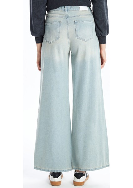 Yeni Sezon Wideleg Kadın Jean Pantolon fırsatları