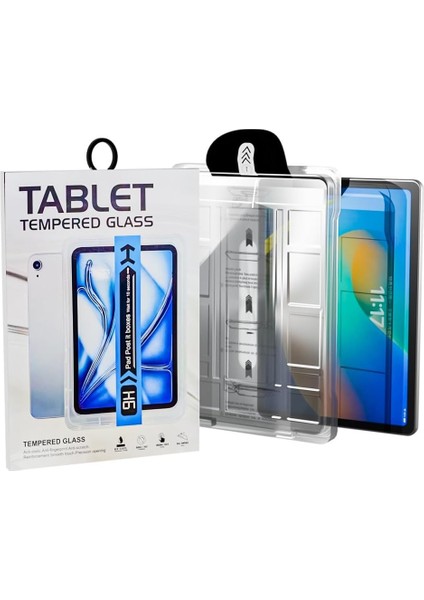 iPad 11.nesil A16 11INÇ/10.NESIL 10.9 Inç Uyumlu Kolay Kurulumlu Temperli Cam Ekran Koruyucu Kırılmaz Cam Korumalı Gönderim (Ipad 11.nesil A16 11INÇ/10.NESIL 10.9)