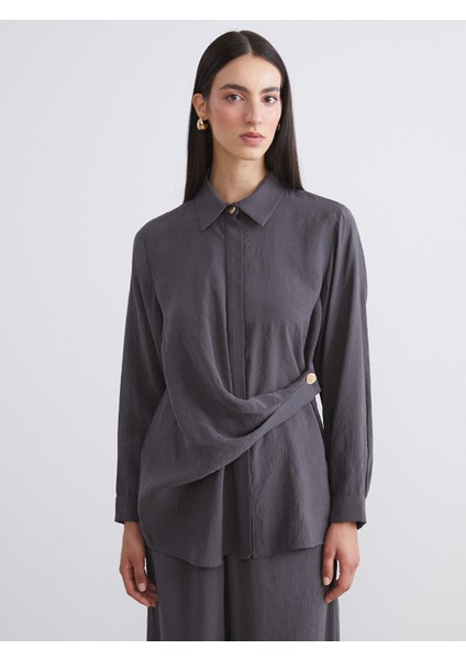 Yeni Sezon Loose Fit Kadın Gömlek