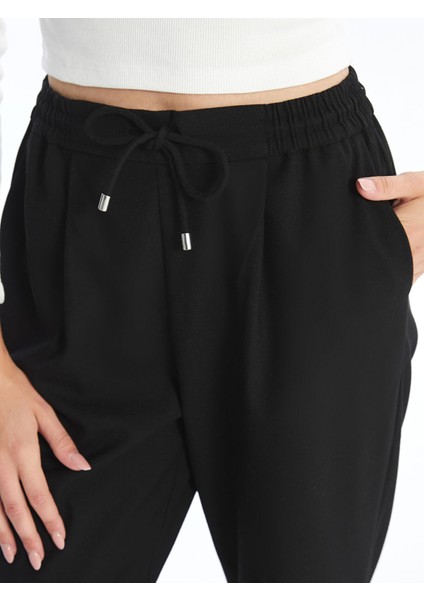 Yeni Sezon Beli Lastikli Loose Fit Kadın Pantolon modelleri