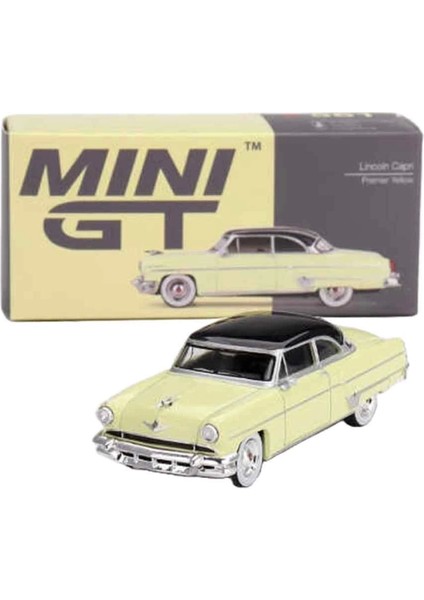 Bfs Mini Gt 1:64 Lincoln Capri 1954 Premier Yellow